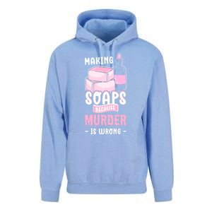 Saponification For Soap Maker And Soap Cooking Soap Making Great Gift Unisex Surf Hoodie