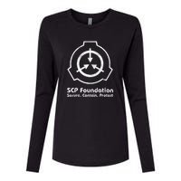 SCP Foundation Womens Cotton Relaxed Long Sleeve T-Shirt