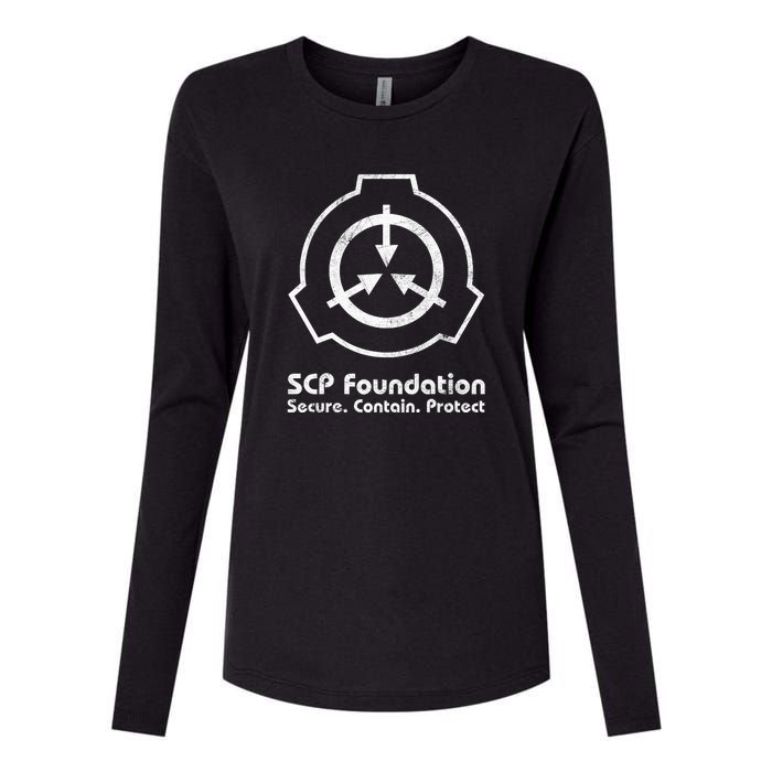 SCP Foundation Womens Cotton Relaxed Long Sleeve T-Shirt