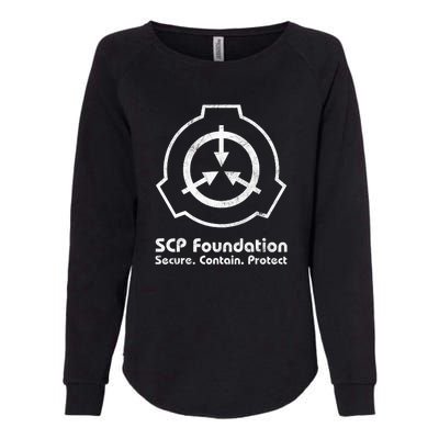 SCP Foundation Womens California Wash Sweatshirt