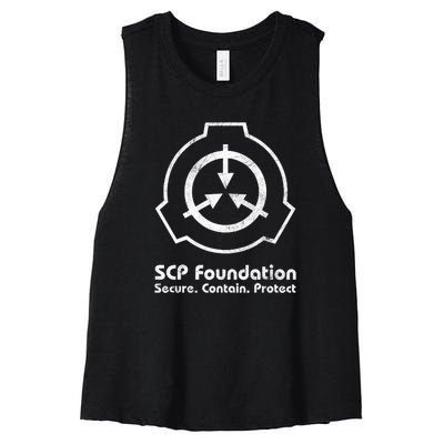 SCP Foundation Women's Racerback Cropped Tank