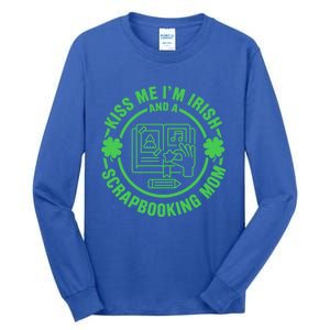 Scrapbooking For Scrapbooker Love Scrapbooking Scrapbook Meaningful Gift Tall Long Sleeve T-Shirt