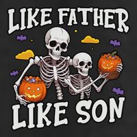 Skeleton Father Son Matching Halloween Costume 11oz C Handle Ceramic Mug