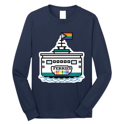 Softball Ferries Long Sleeve Shirt