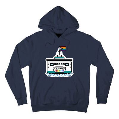 Softball Ferries Tall Hoodie