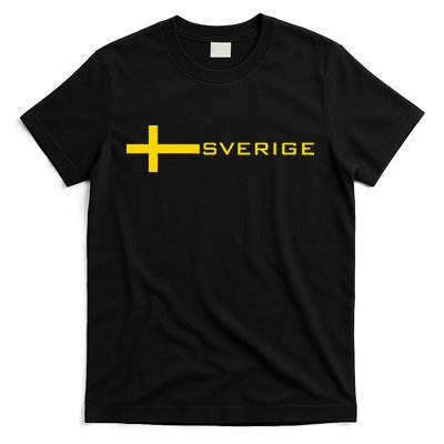 SWEDEN FLAG SWEDISH SOCCER FOOTBALL JERSEY SVERIGE T-Shirt