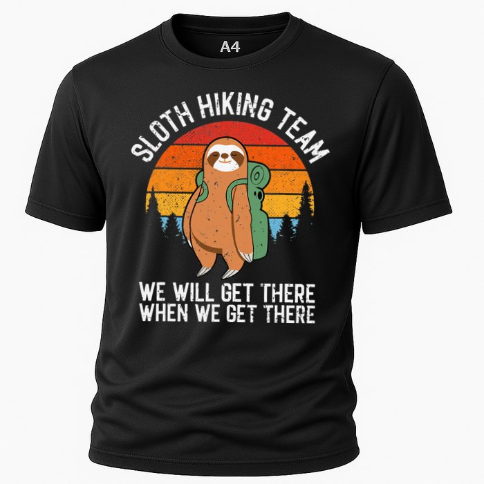 Sloth Funny Sloth Hiking Tee Sloth Lover Performance Shirt