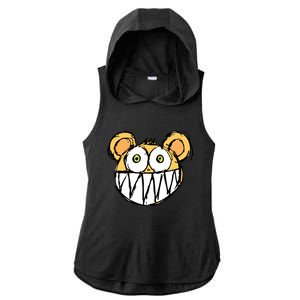 Smile Friend Ladies PosiCharge Tri-Blend Wicking Draft Hoodie Tank