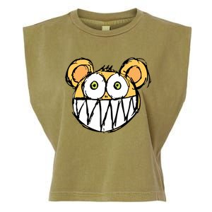 Smile Friend Garment-Dyed Women's Muscle Tee