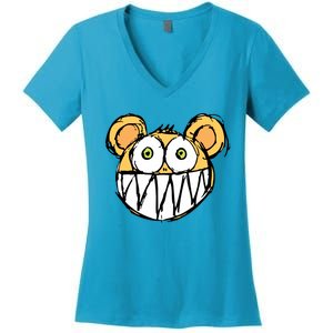 Smile Friend Women's V-Neck T-Shirt