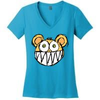 Smile Friend Women's V-Neck T-Shirt