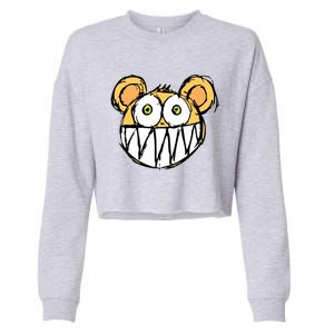 Smile Friend Cropped Pullover Crew