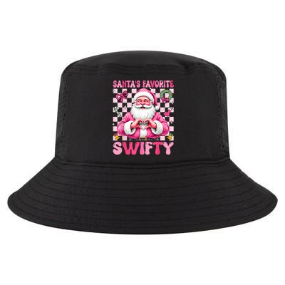 SantaS Favorite Swifty Merry Christmas Groovy Xmas Lights Cool Comfort Performance Bucket Hat