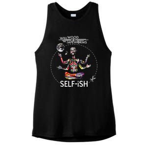 Selffish Funny Ladies PosiCharge Tri-Blend Wicking Tank