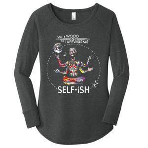 Selffish Funny Women's Perfect Tri Tunic Long Sleeve Shirt