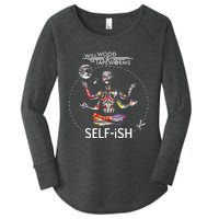 Selffish Funny Women's Perfect Tri Tunic Long Sleeve Shirt