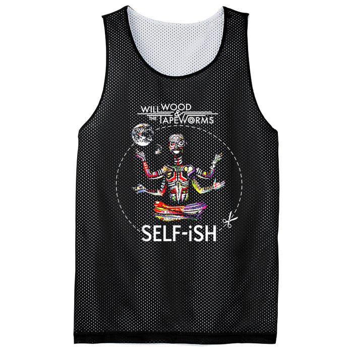 Selffish Funny Mesh Reversible Basketball Jersey Tank