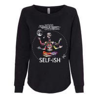 Selffish Funny Womens California Wash Sweatshirt