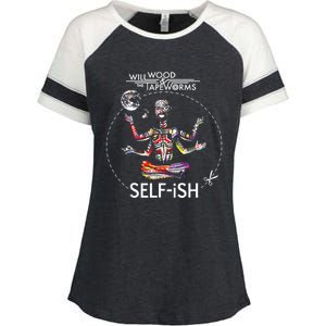 Selffish Funny Enza Ladies Jersey Colorblock Tee