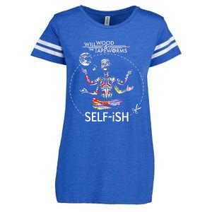 Selffish Funny Enza Ladies Jersey Football T-Shirt