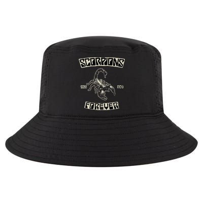 Scorpions Forever Since 1965 Black Cool Comfort Performance Bucket Hat