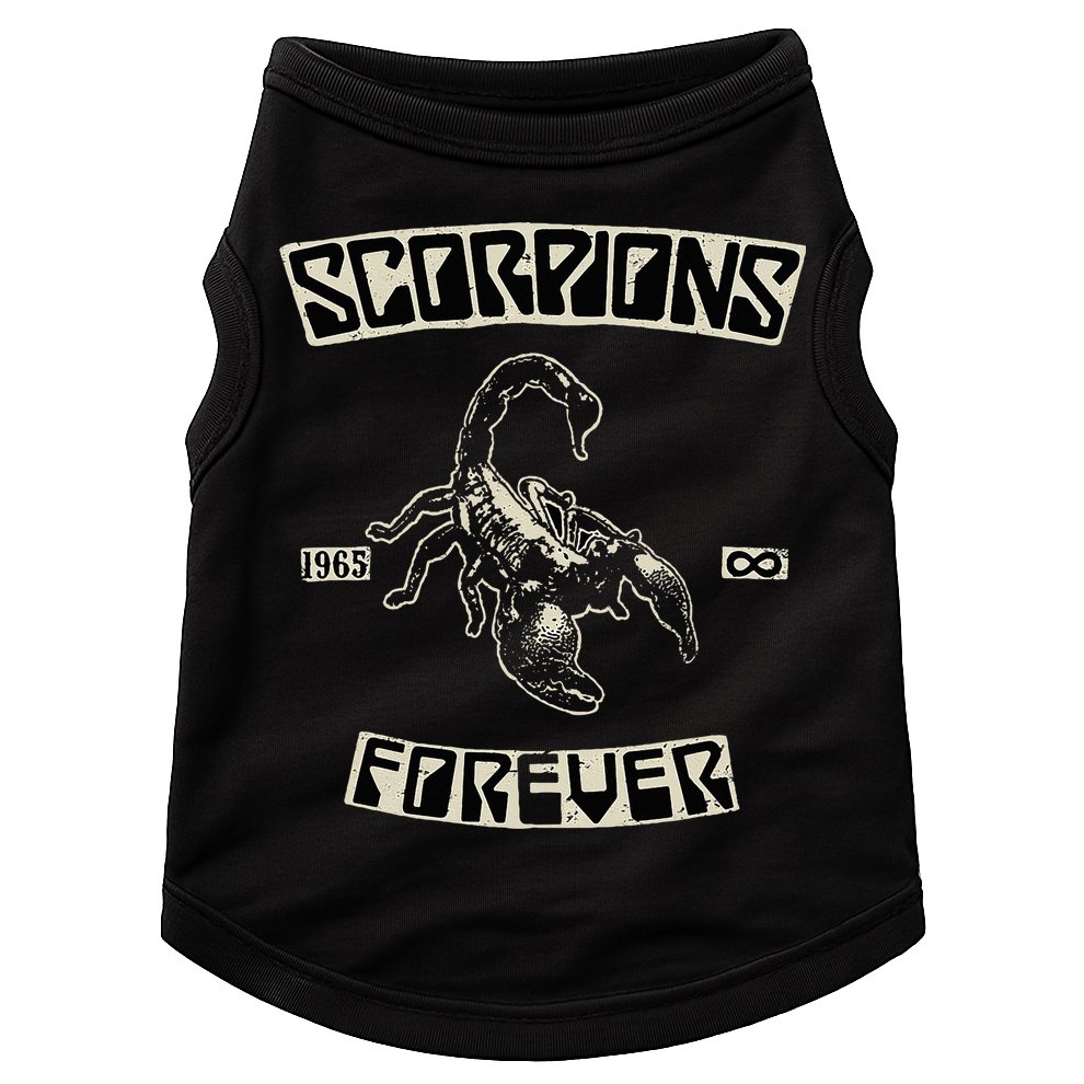 Scorpions Forever Since 1965 Black Doggie Tank