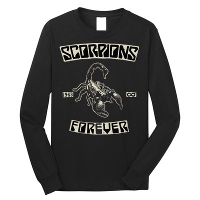 Scorpions Forever Since 1965 Black Long Sleeve Shirt