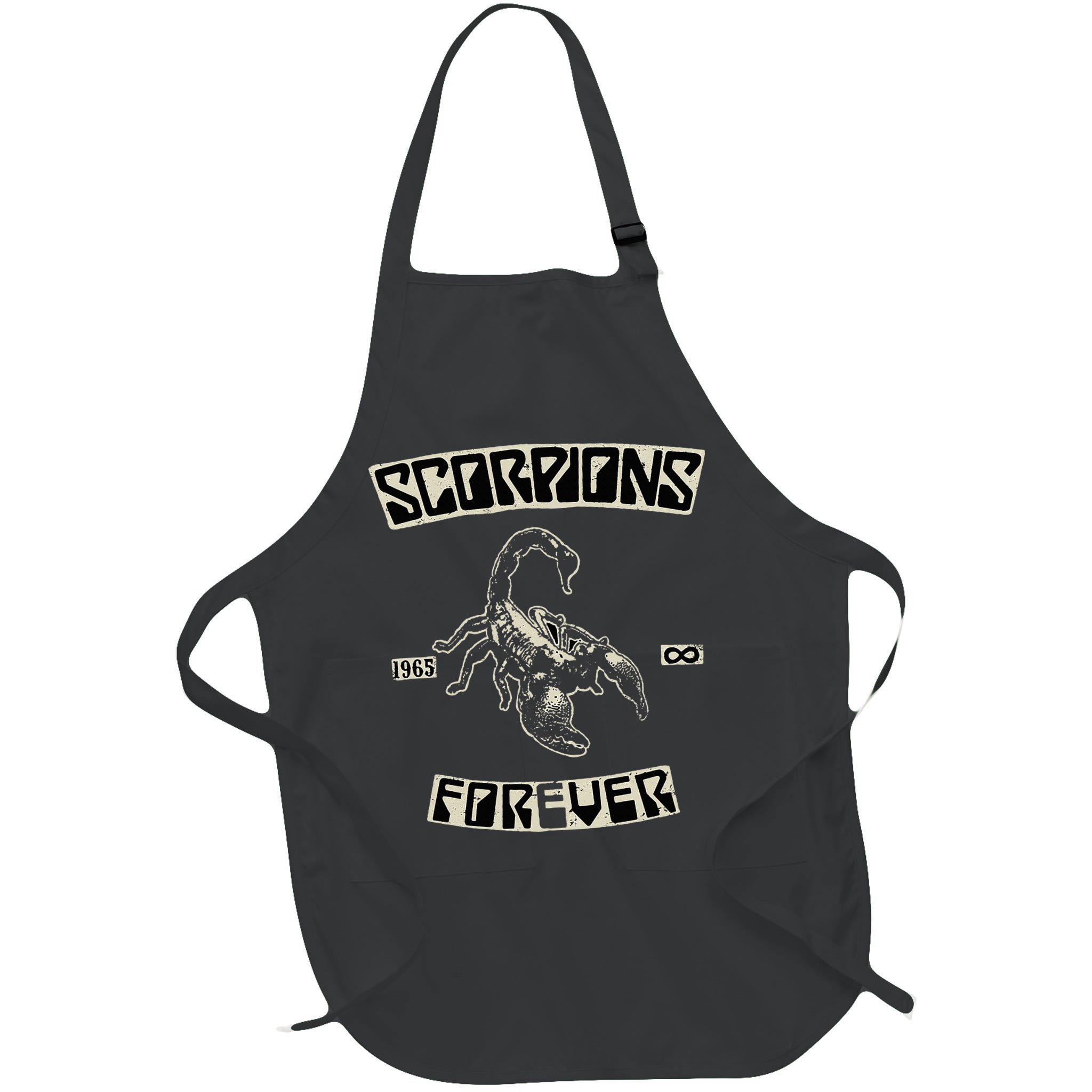Scorpions Forever Since 1965 Black Apron