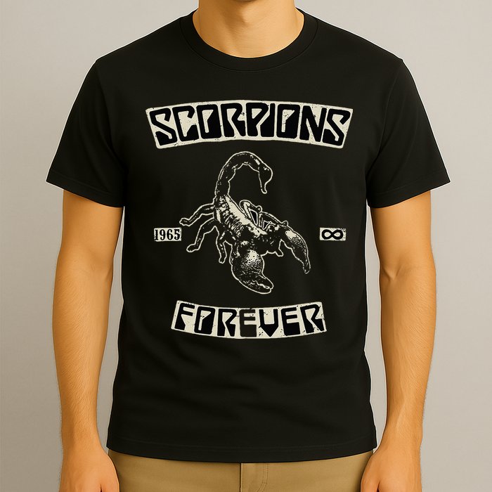 Scorpions Forever Since 1965 Black T-Shirt
