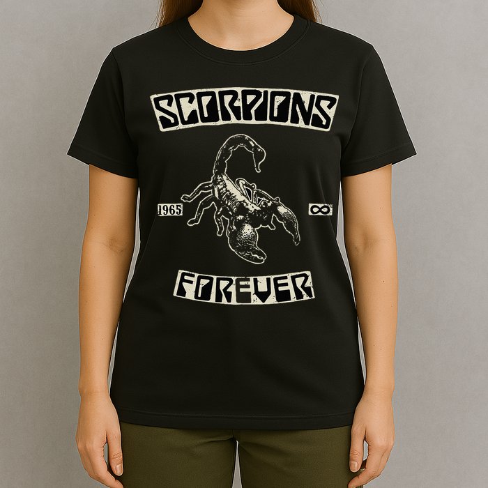 Scorpions Forever Since 1965 Black T-Shirt