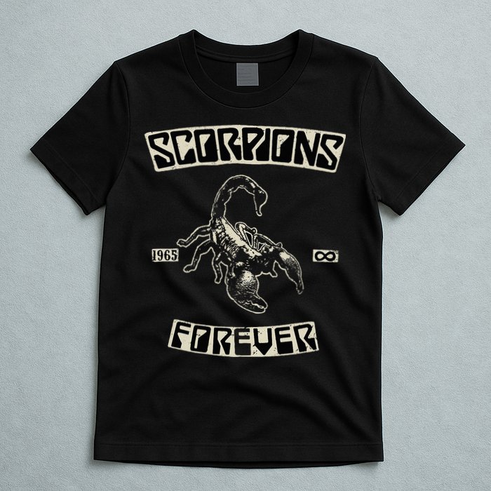Scorpions Forever Since 1965 Black T-Shirt