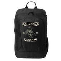 Scorpions Forever Since 1965 Black City Backpack