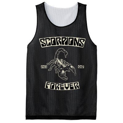 Scorpions Forever Since 1965 Black Mesh Reversible Basketball Jersey Tank