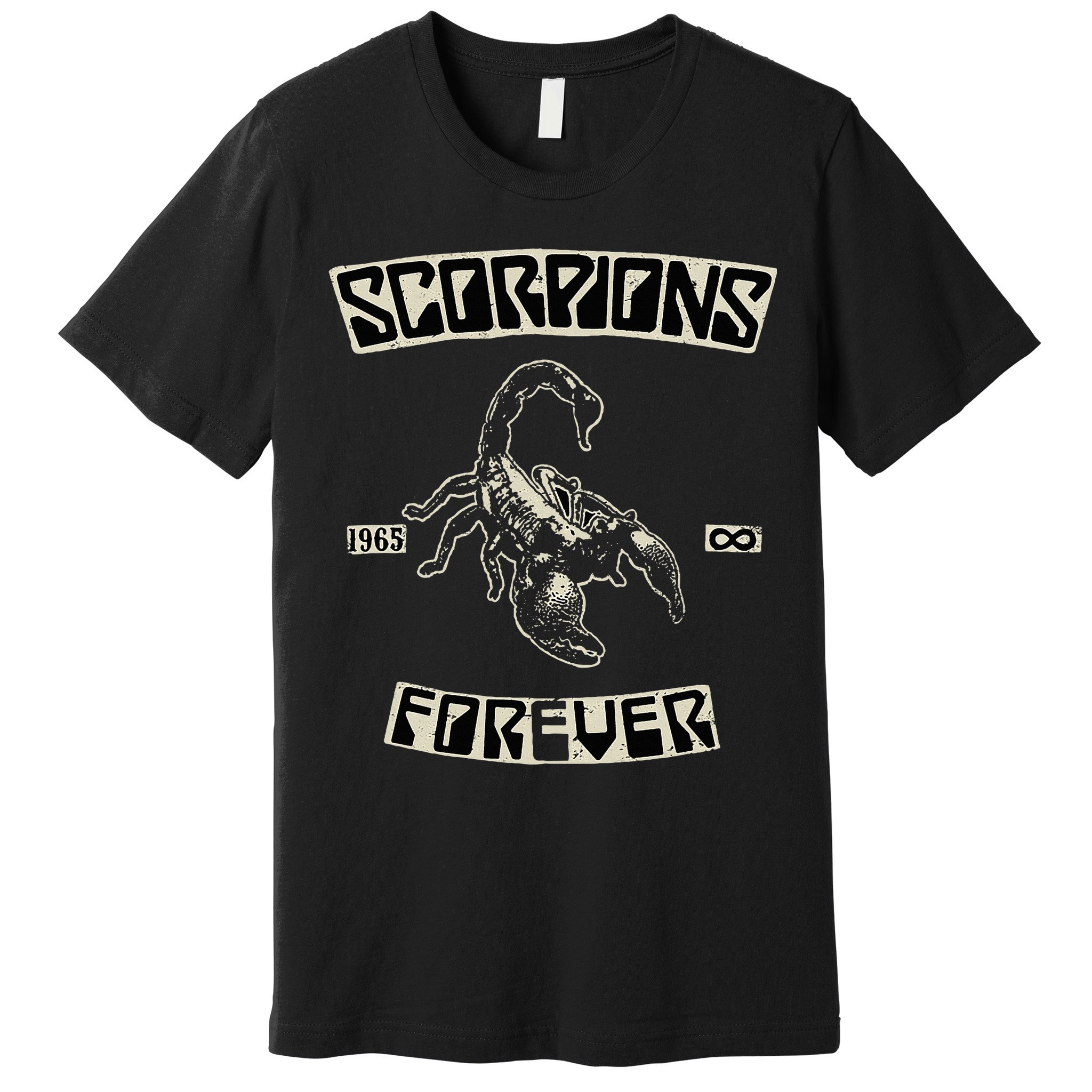 Scorpions Forever Since 1965 Black Premium T-Shirt