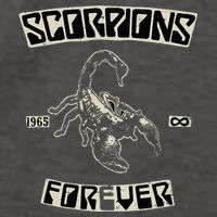 Scorpions Forever Since 1965 Black Vector Backpack