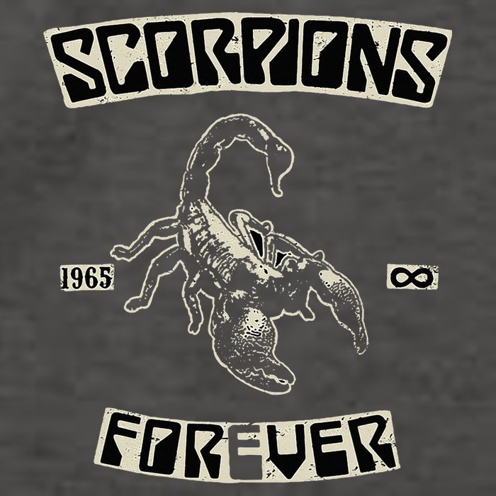 Scorpions Forever Since 1965 Black Vector Backpack