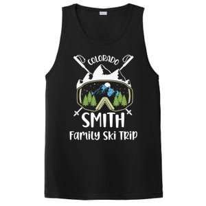 Smith Family Ski Trip Skiing Googles Vacation Matching Group Gift PosiCharge Competitor Tank