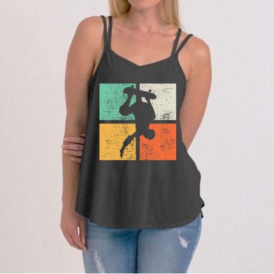 Skateboard Funny Skateboarding Gift Women's Strappy Tank