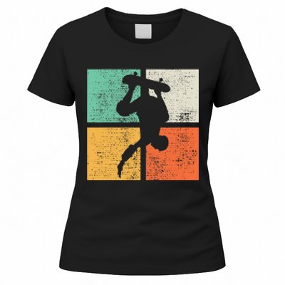 Skateboard Funny Skateboarding Gift Women's T-Shirt