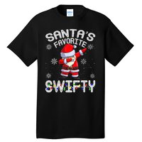 SantaS Favorite Swifty Merry Santa Christmas Tall T-Shirt