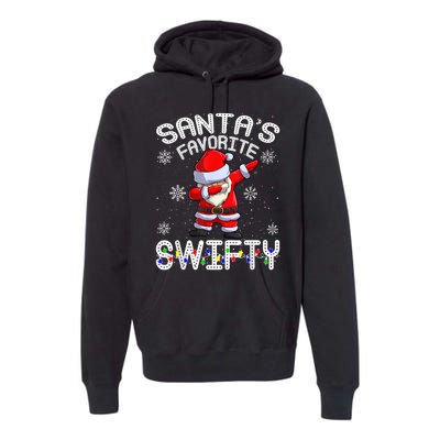 SantaS Favorite Swifty Merry Santa Christmas Premium Hoodie