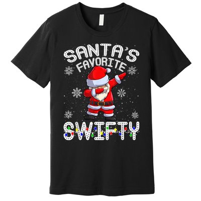 SantaS Favorite Swifty Merry Santa Christmas Premium T-Shirt