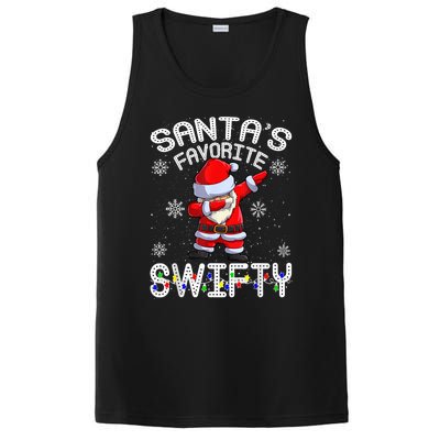 SantaS Favorite Swifty Merry Santa Christmas PosiCharge Competitor Tank