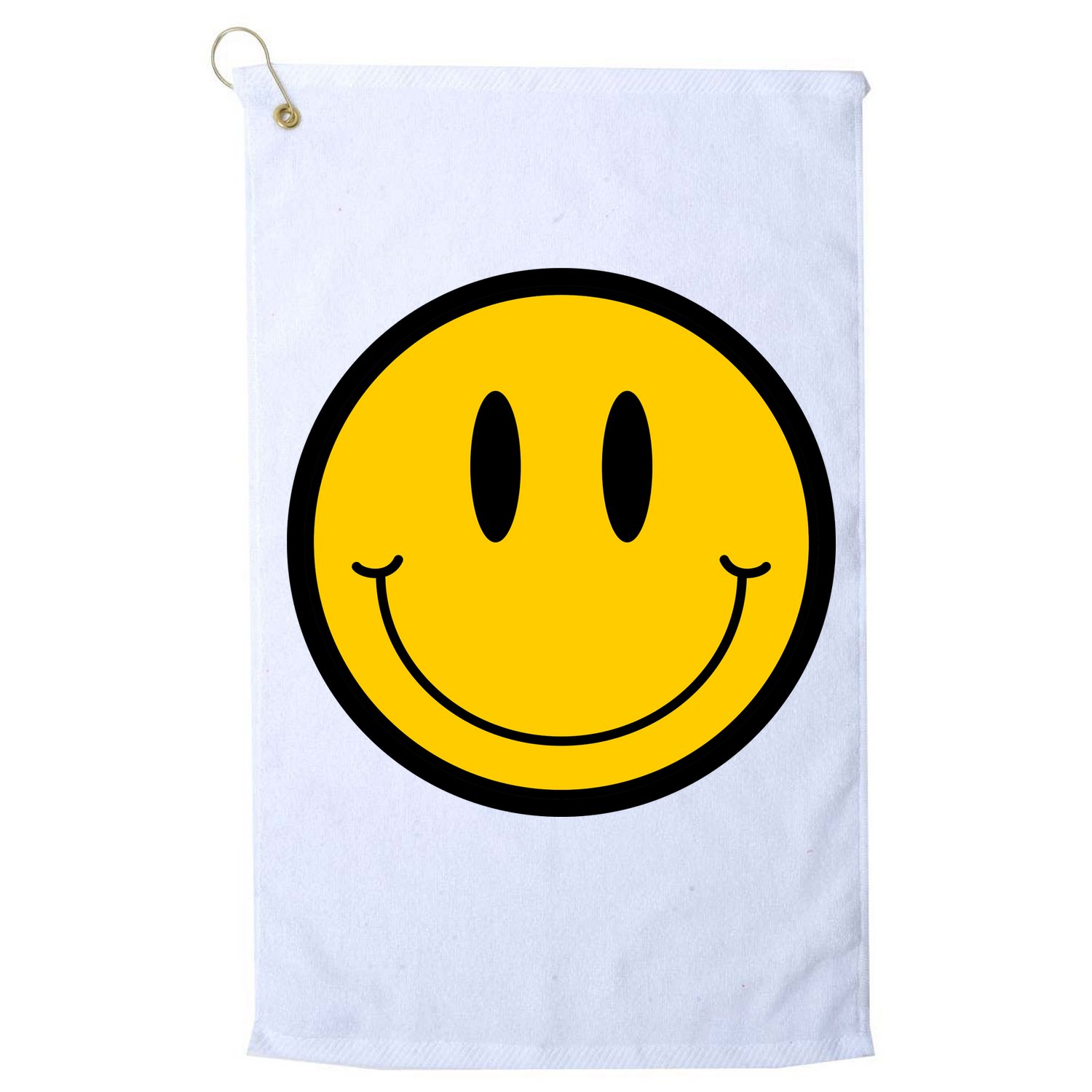 Smiley Face Golf Towel