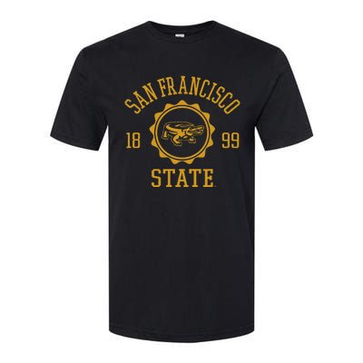 San Francisco State Gators Stamp Logo Softstyle® CVC T-Shirt