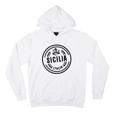 Sicilia Flag Sicily Palermo Italy Hoodie