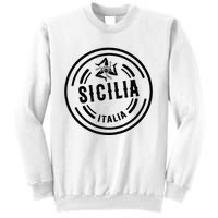 Sicilia Flag Sicily Palermo Italy Sweatshirt