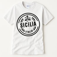 Sicilia Flag Sicily Palermo Italy Tall T-Shirt