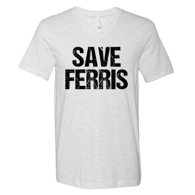 SAVE FERRIS V-Neck T-Shirt