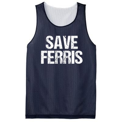 SAVE FERRIS Mesh Reversible Basketball Jersey Tank